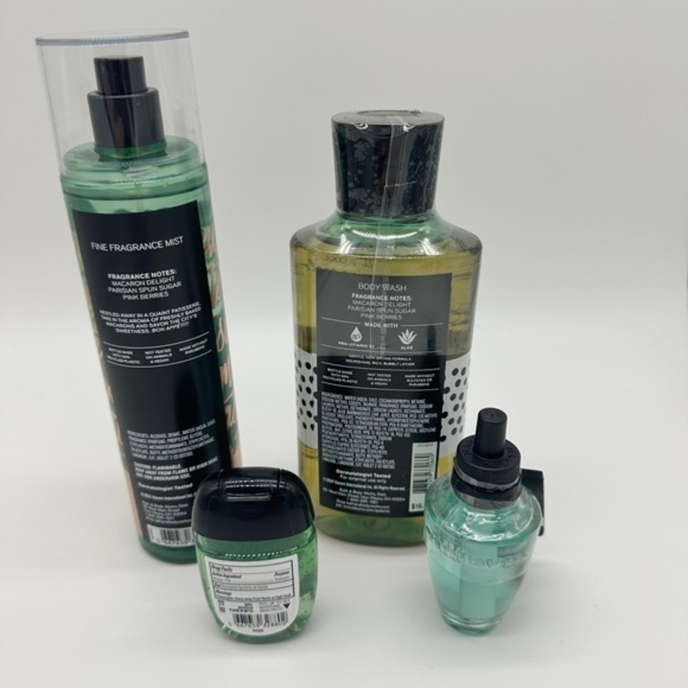 Bath Body Works Emily in Paris Macaron Cloud Mist Body Wash Sanitizer Wallflower - Picture 2 of 2